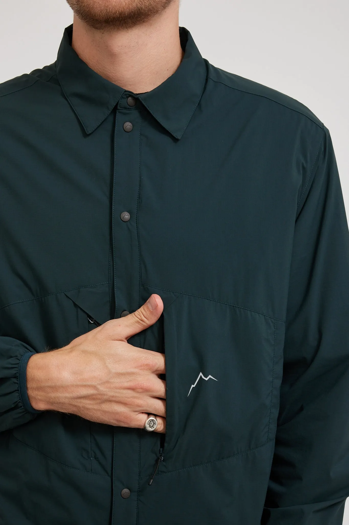Alpha Hiker Shirts Dark Green
