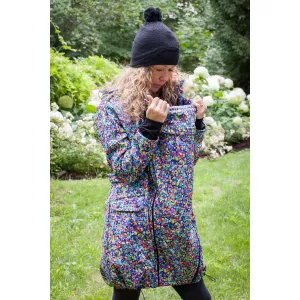 babywearing coat, COLOR DOTS