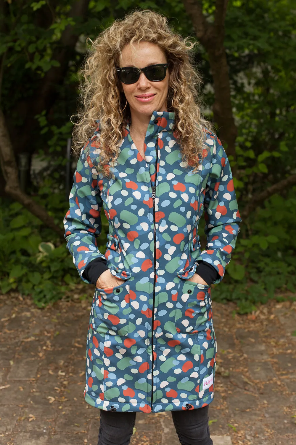 babywearing coat, RETRO