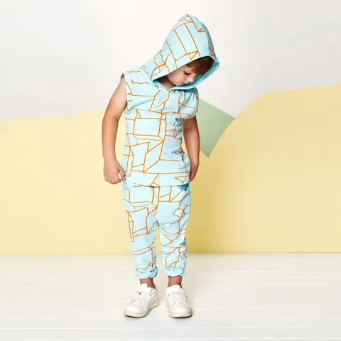 Baobab Clothing Geo Sleeveless Hoodie