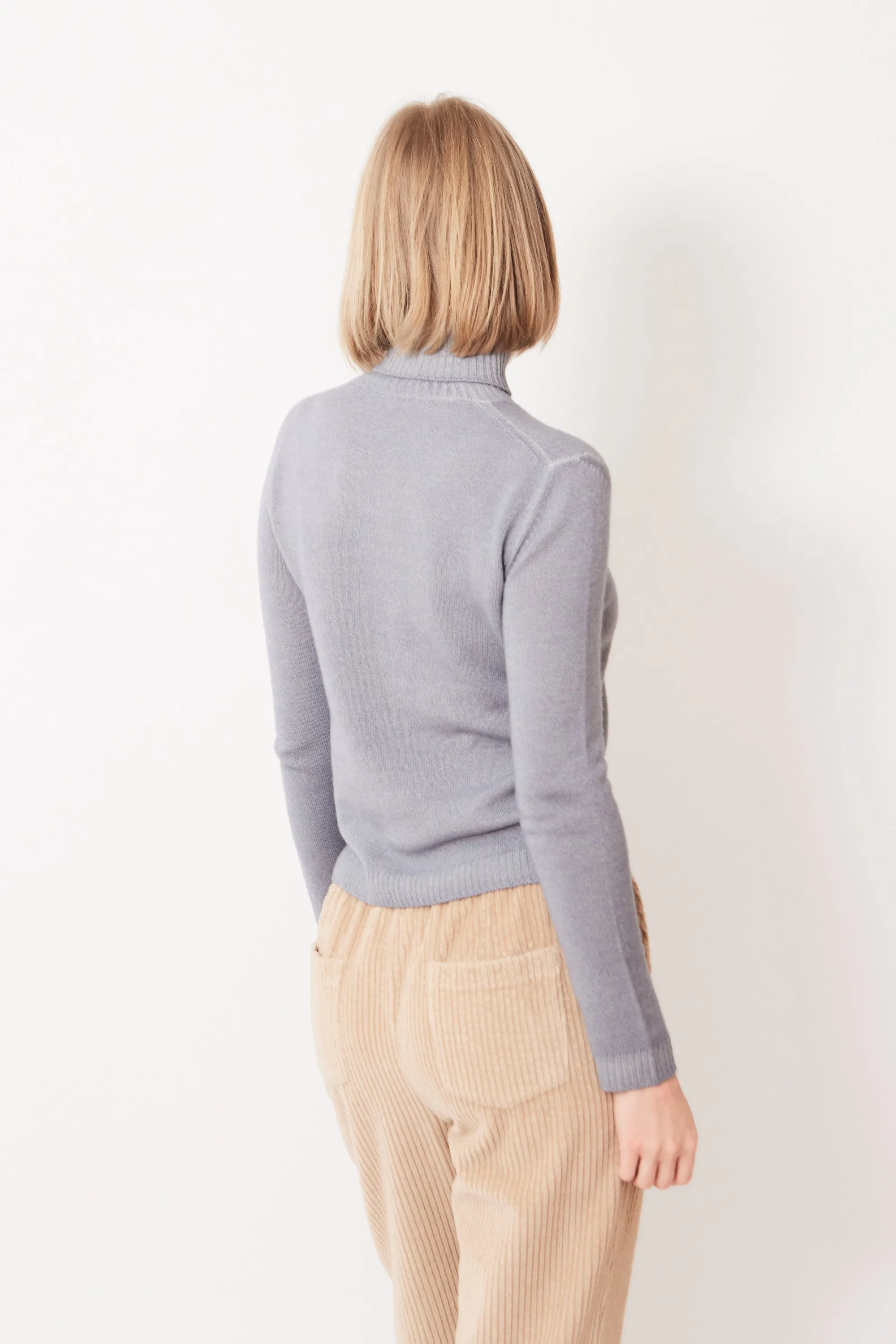 Base Snow Dye Turtleneck Sweater