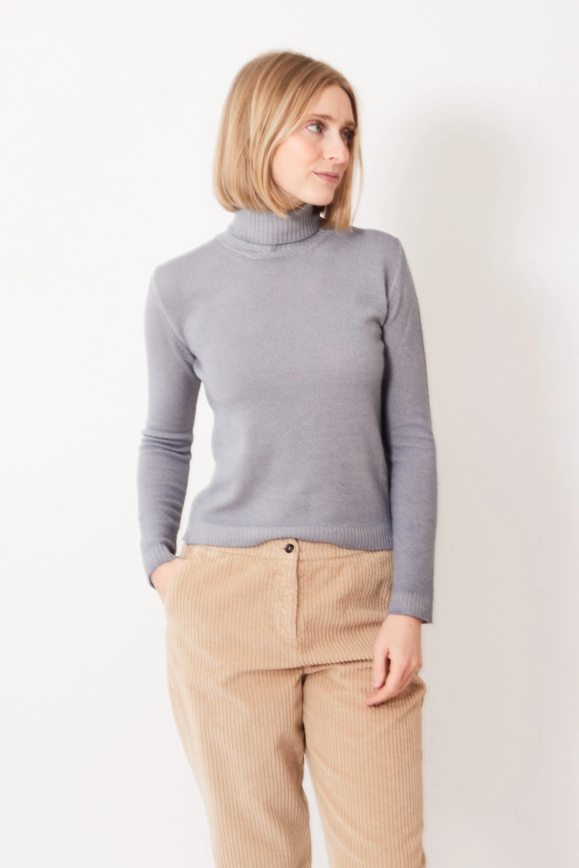 Base Snow Dye Turtleneck Sweater