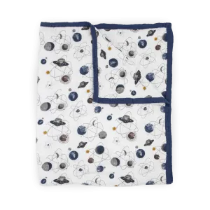 Big Kid Cotton Muslin Quilt - Planetary