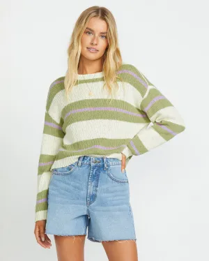 Billabong Make It Waves Sweater - AVOCADO