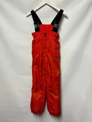 Biting Red Insulated Ski Salopettes 8