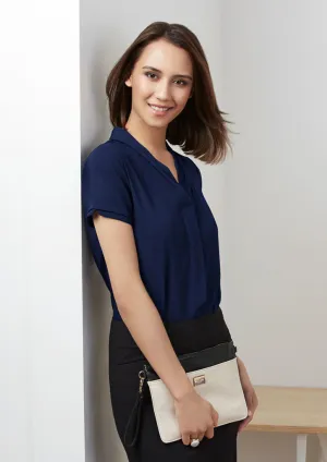 Biz Collection Womens Madison S/S Shirt (S628LS)