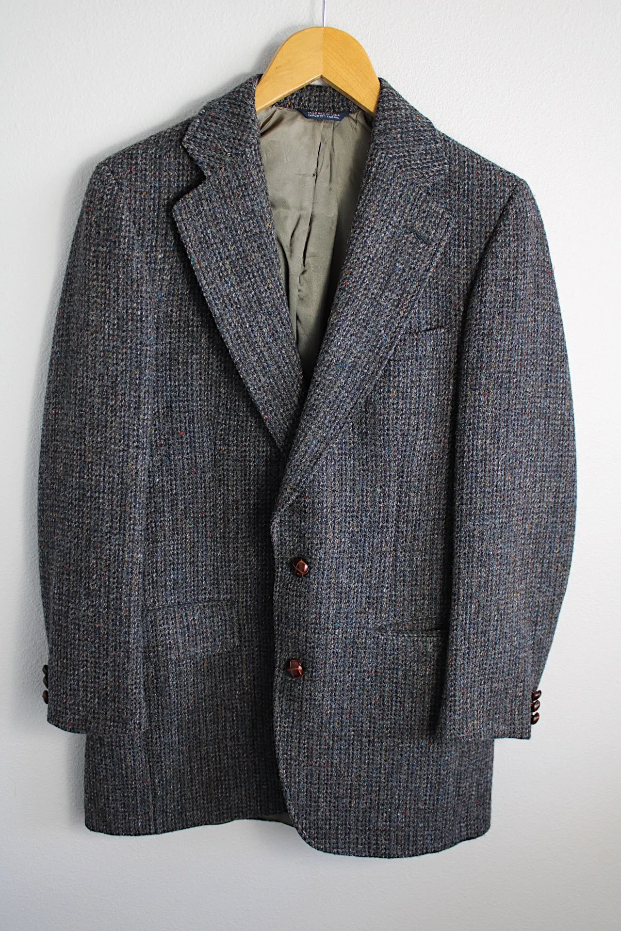 Blue Wool Blazer