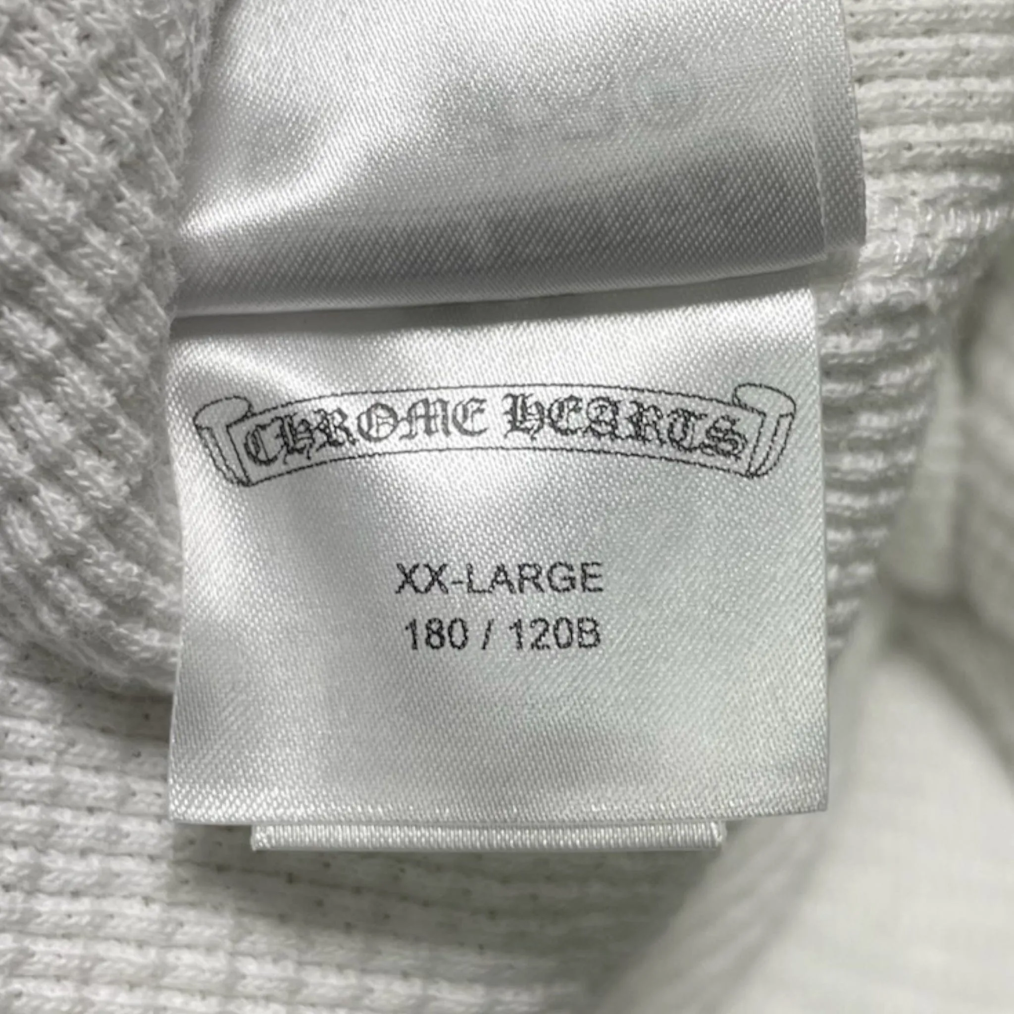 Chrome Hearts Matty Boy Caution Thermal Lined Zip Up Hooded Sweatshirt Camo