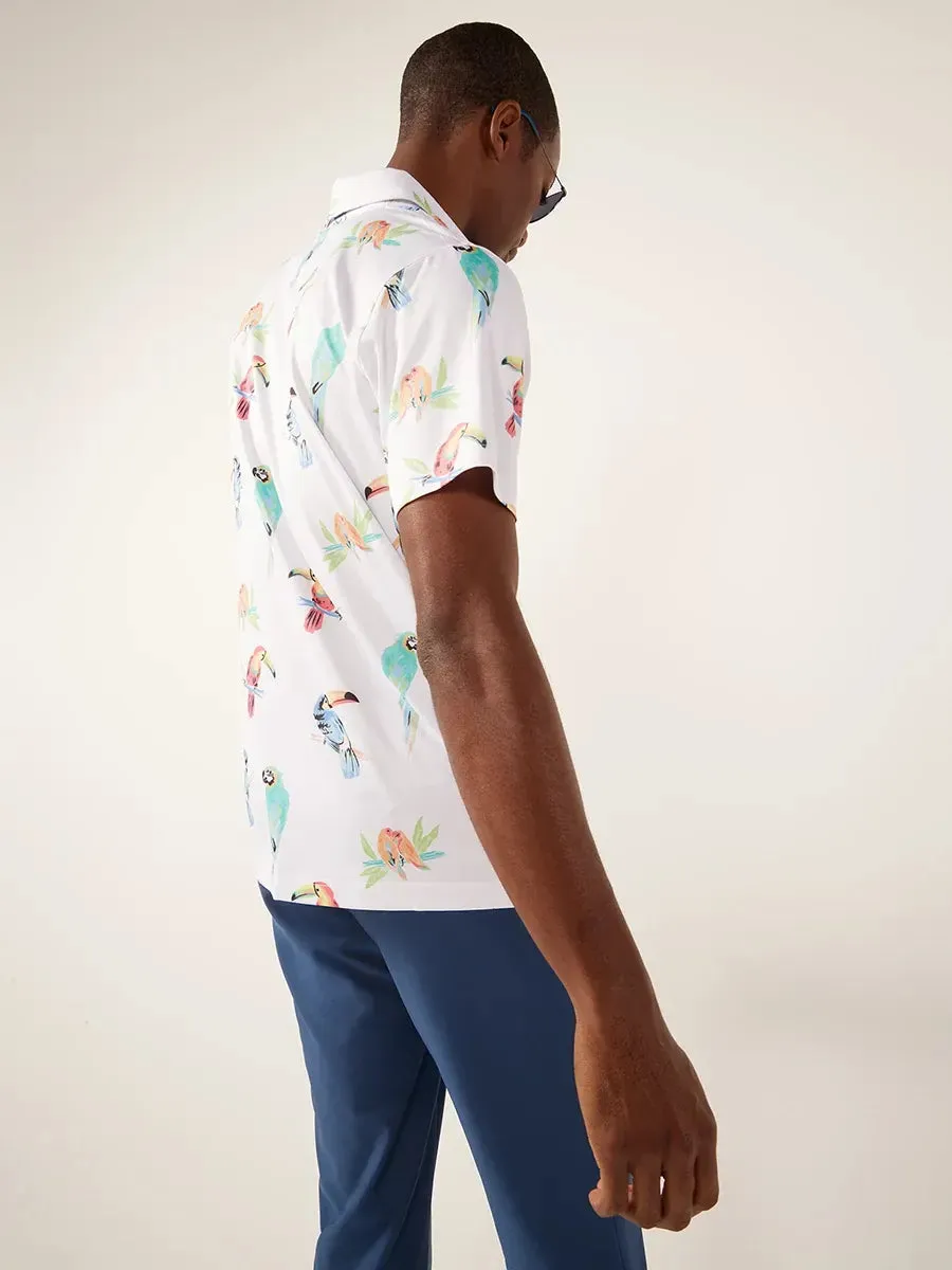 Chubbies The Dude Where's Macaw Polo 2.0