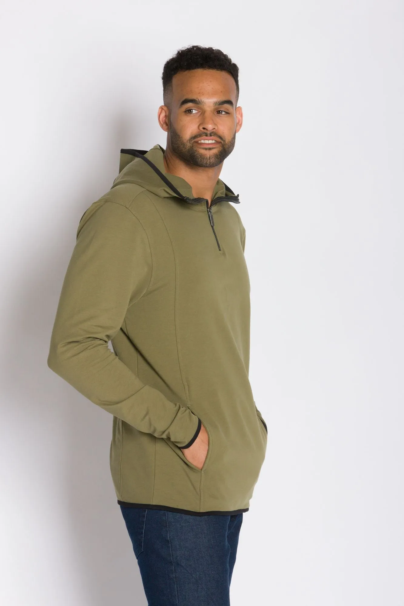 Cooper | Men's Lightweight French Terry Scuba Hoodie