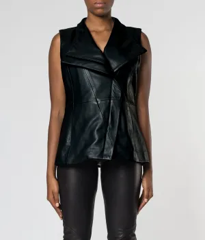 Creshendo Vest - Jet Black