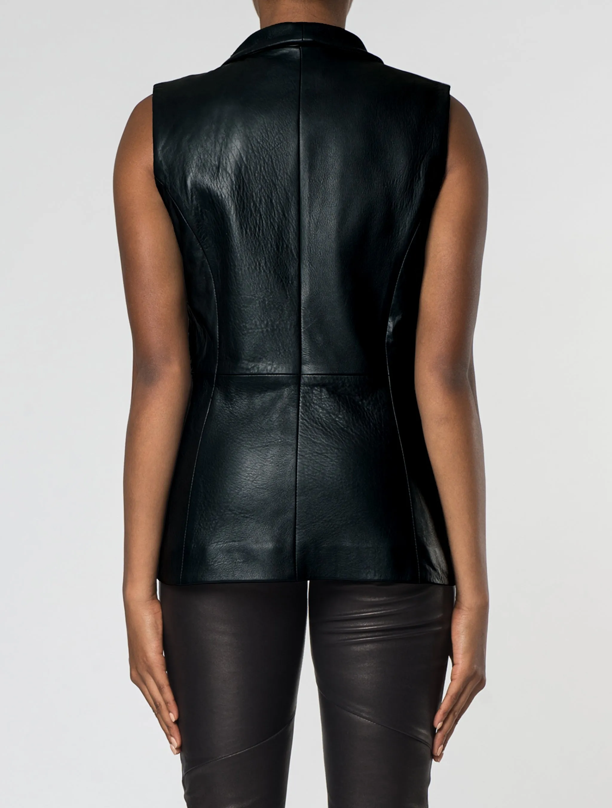 Creshendo Vest - Jet Black