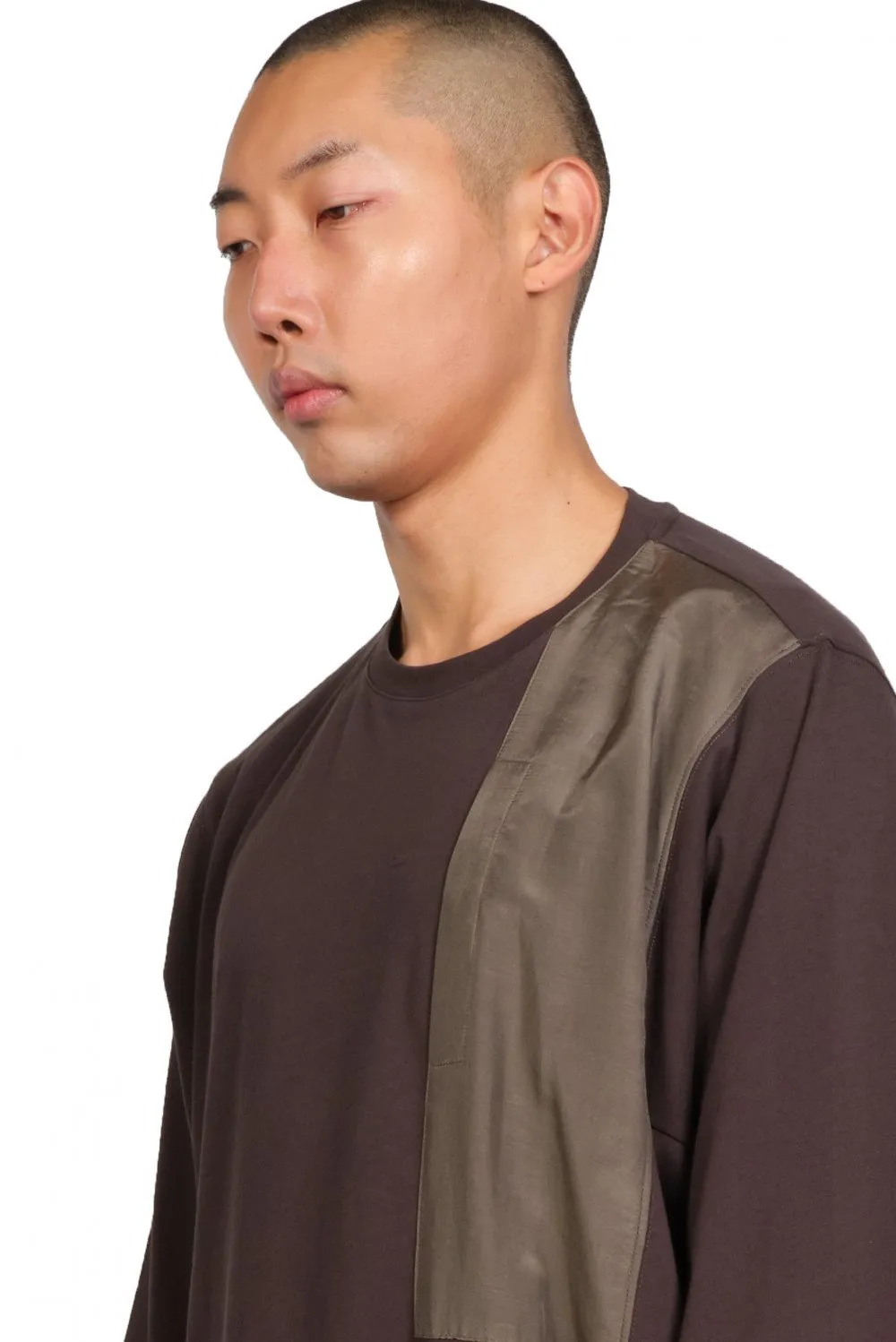 Dark Grey Pocketed Long T-shirt