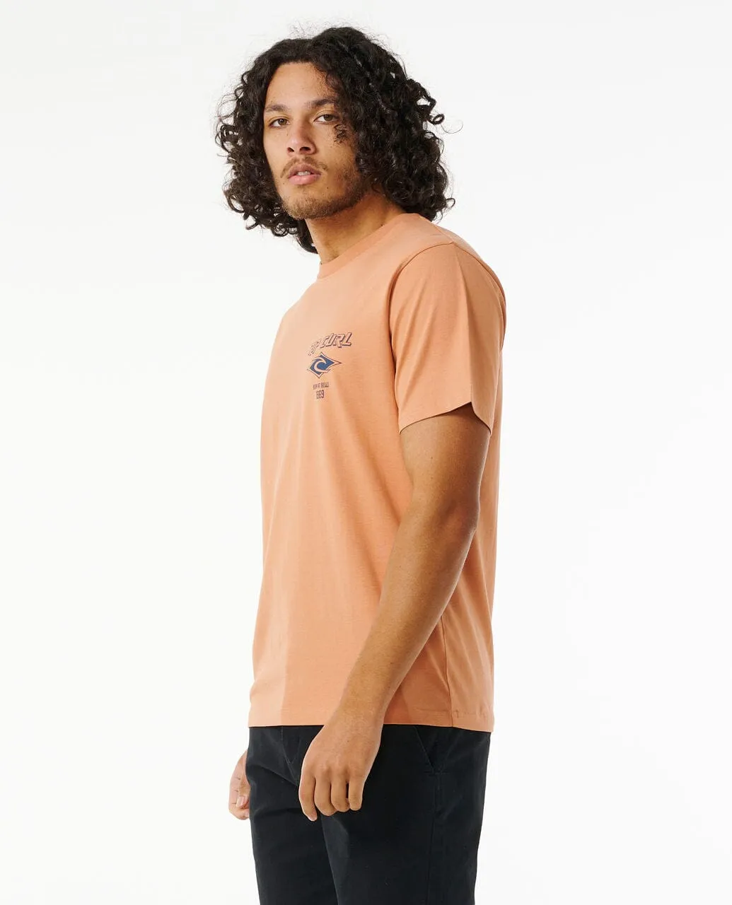Fade Out Icon Tee - Clay