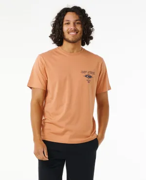 Fade Out Icon Tee - Clay