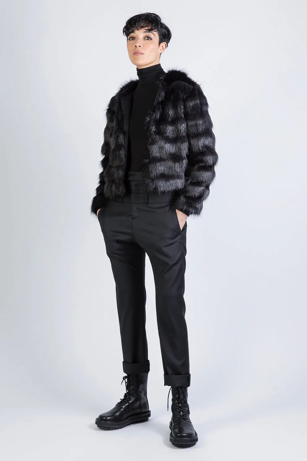 FAKE FUR SHORT - Jacket