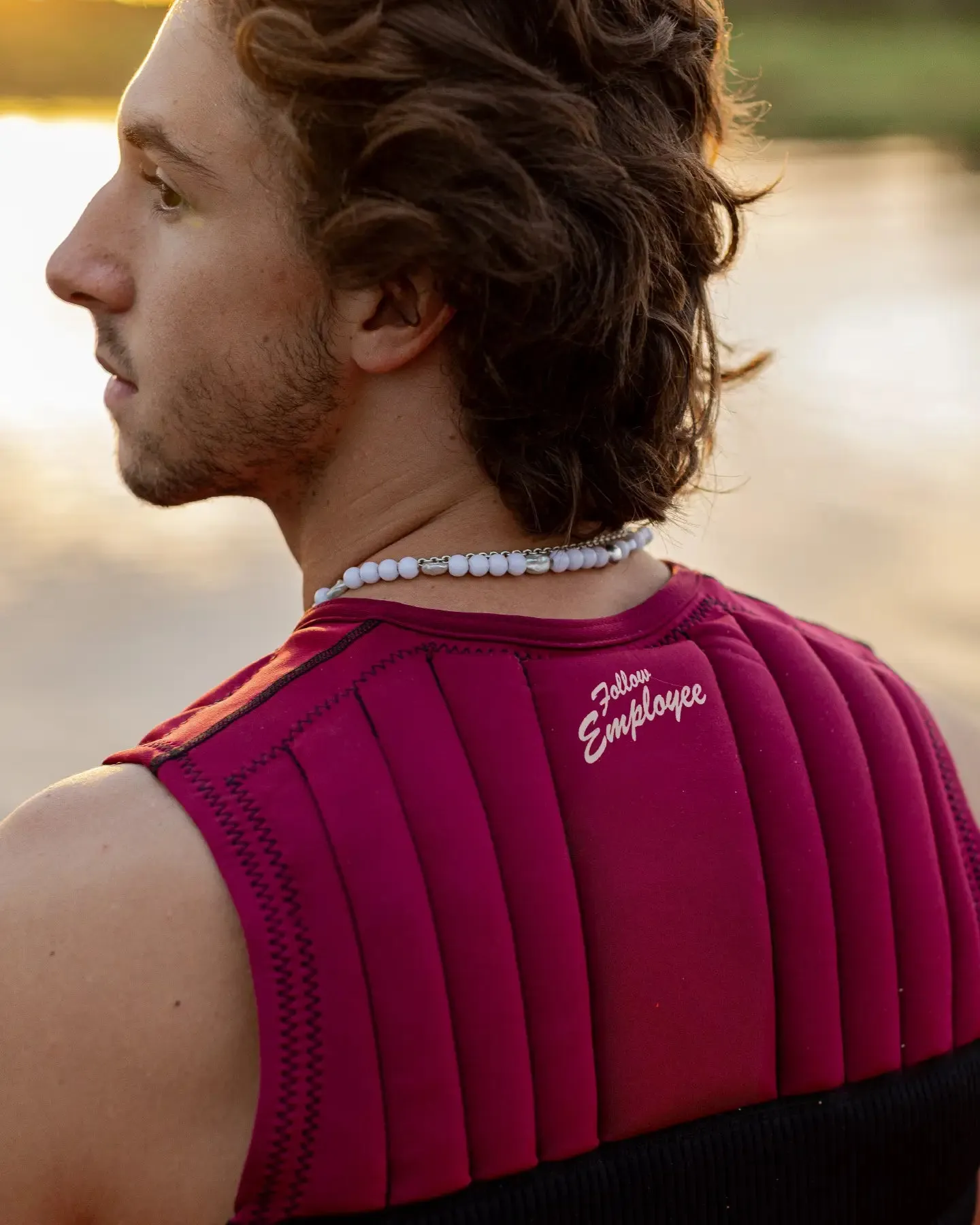 Follow Employee of the Month Impact Vest - Black/Maroon