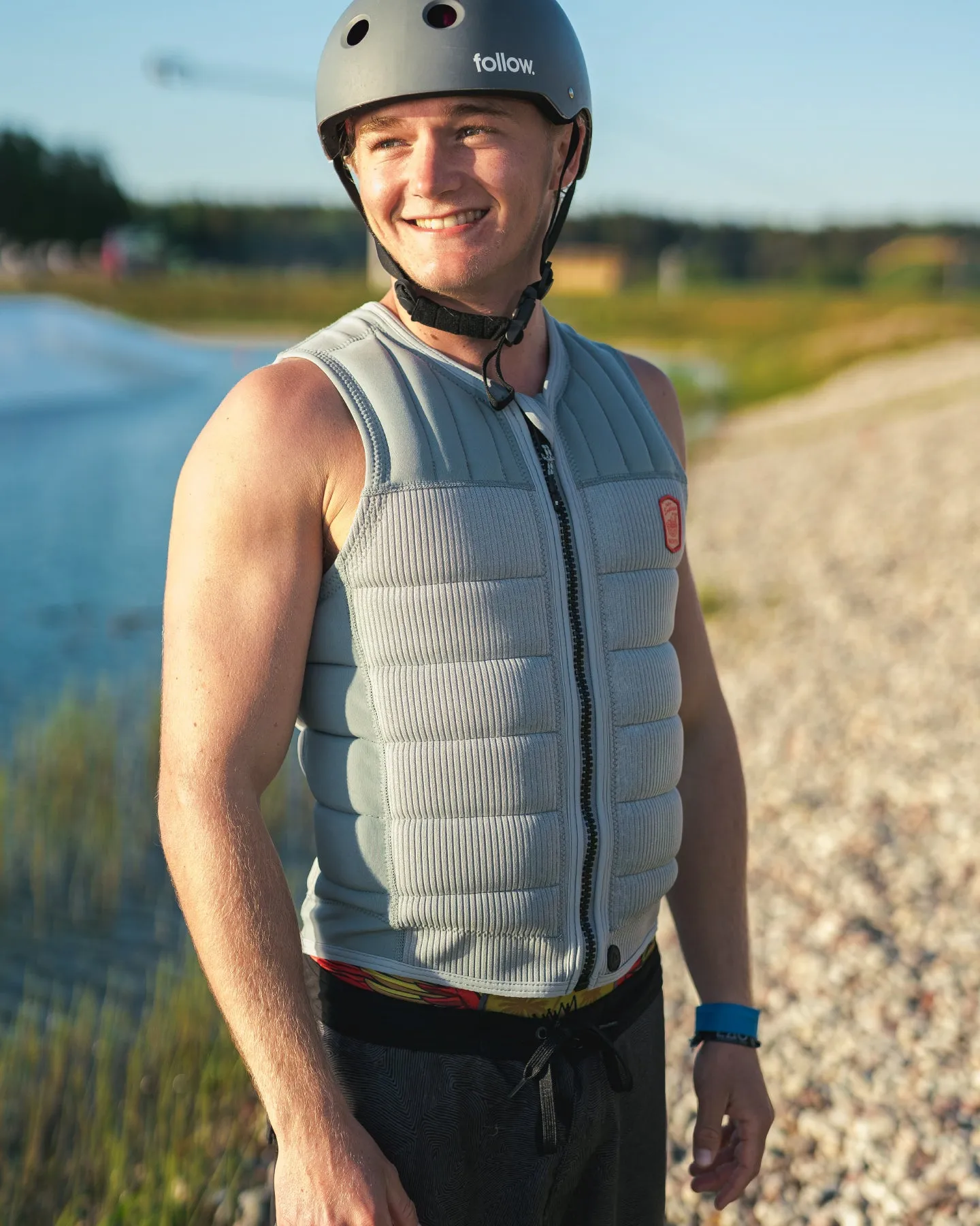 Follow Employee of the Month Impact Vest - Grey
