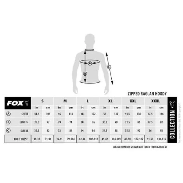 Fox Collection Green/Black Hoody