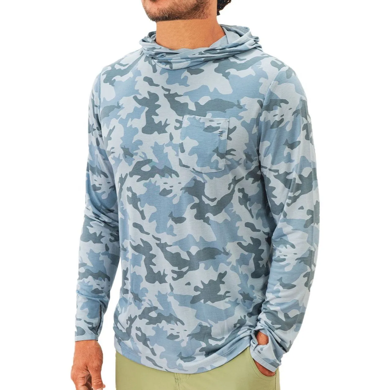 Free Fly Apparel Men's Bamboo Lightweight Hoody
