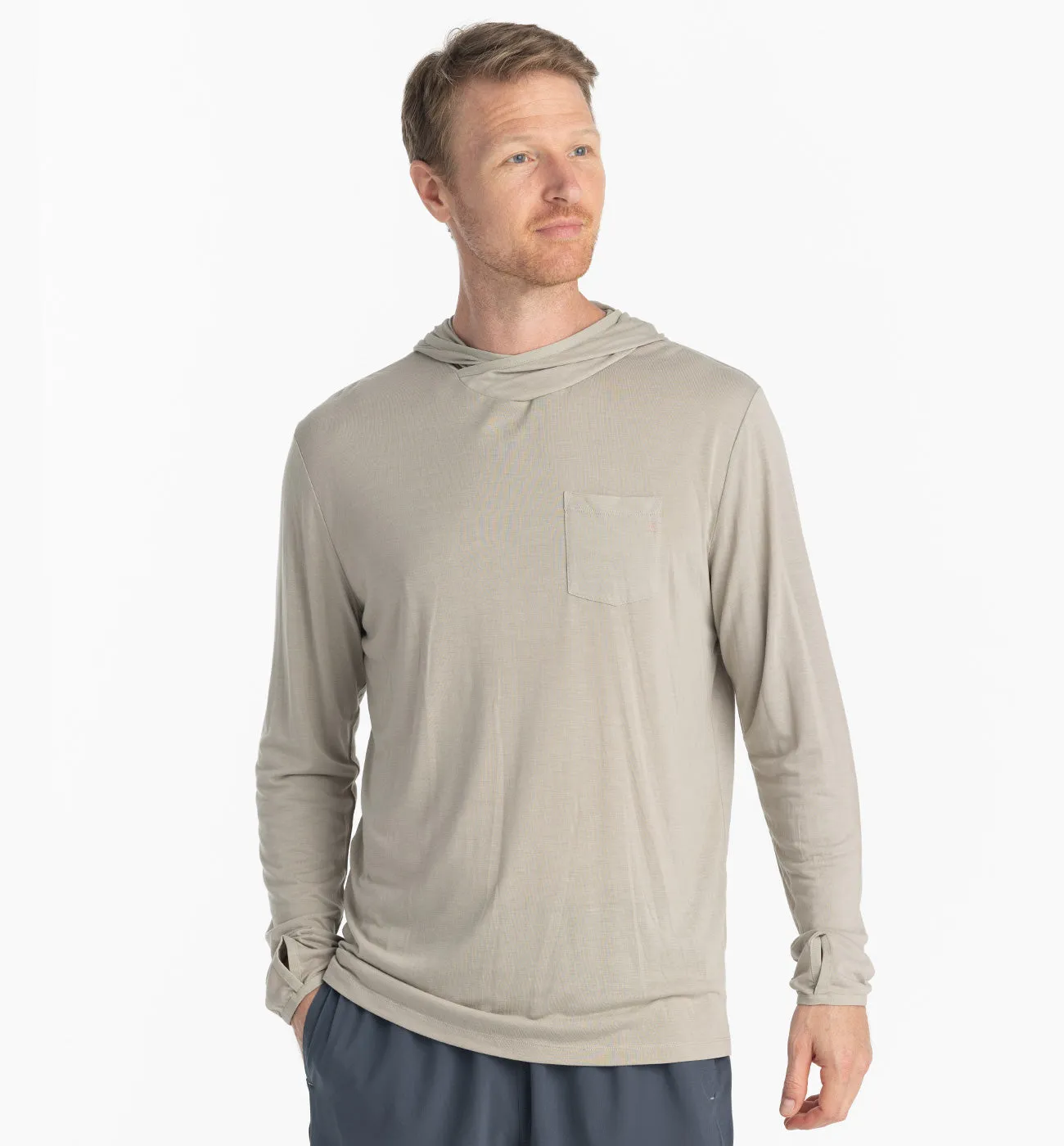 Free Fly Apparel Men's Bamboo Lightweight Hoody