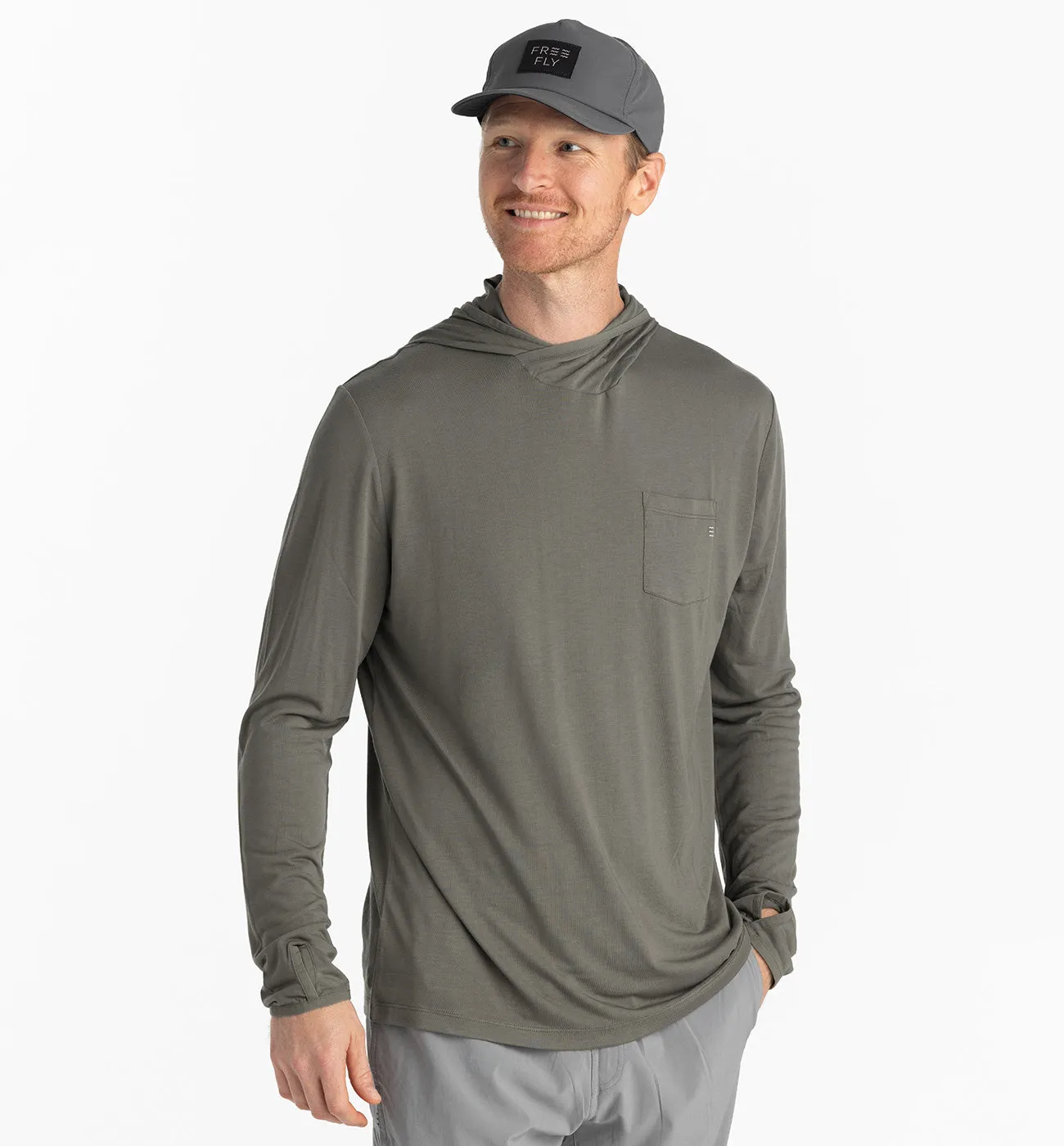 Free Fly Apparel Men's Bamboo Lightweight Hoody