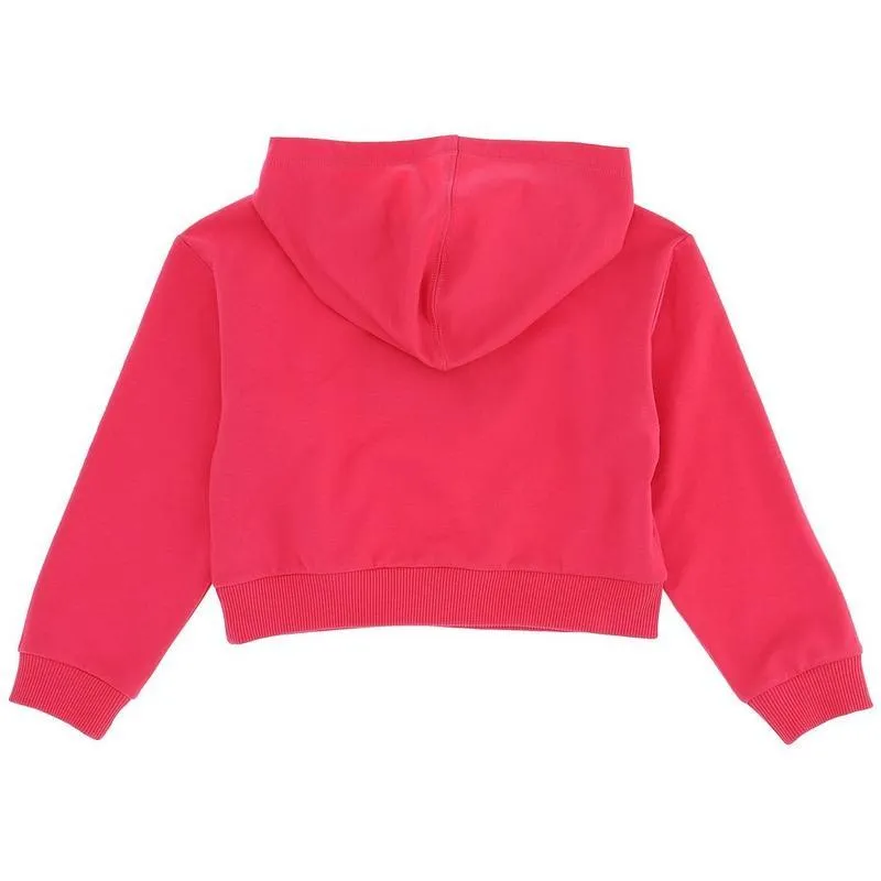 Girls Fuchsia Pink 'Eye' Hoodie