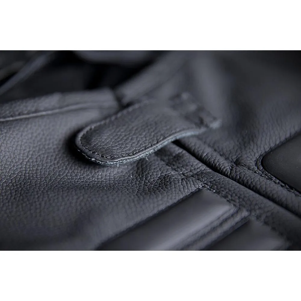 Icon Regulator D3O Leather Vest Black