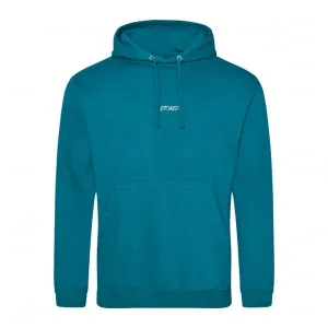 Lightweight Script Hoodie Jade