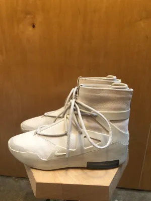 NIKE Fear Of God Air 1 Mens Sail Light Bone Leather Lot High Top Sneaker 13