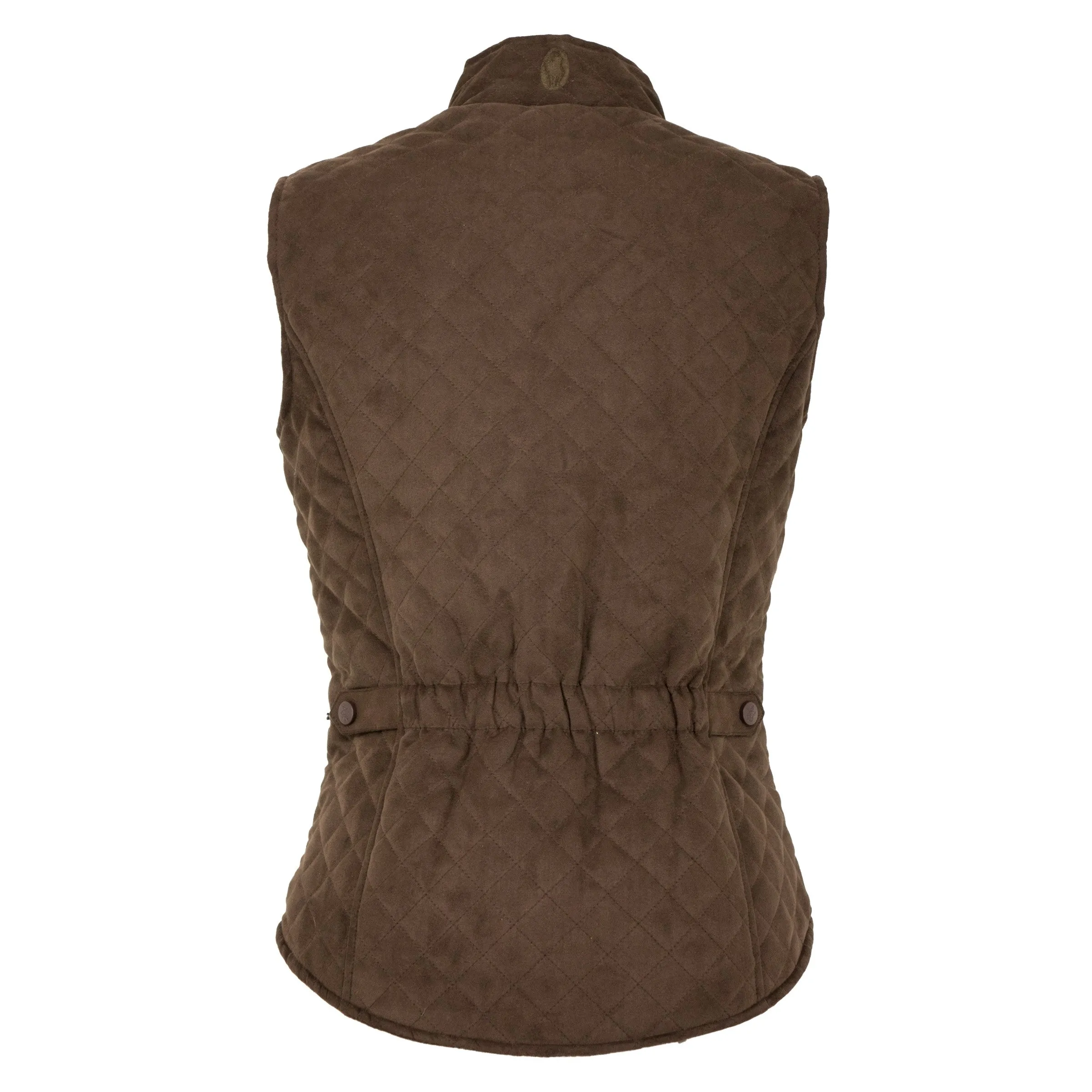 Outback Trading Company Ladies Brown Grand Prix Vest 2958-BRN