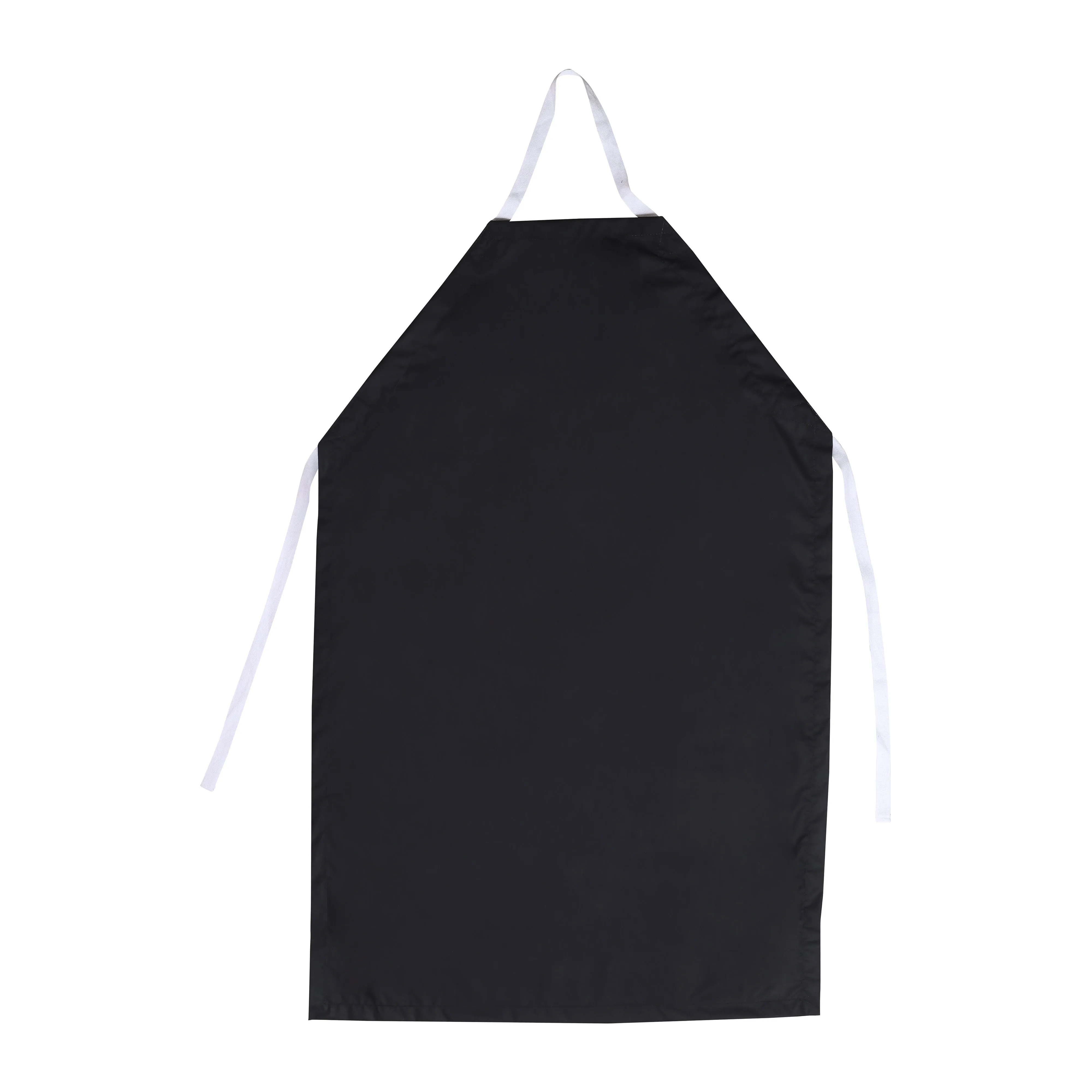 Rubber Vinyl Apron, Large (27"W x 42"L) - Black