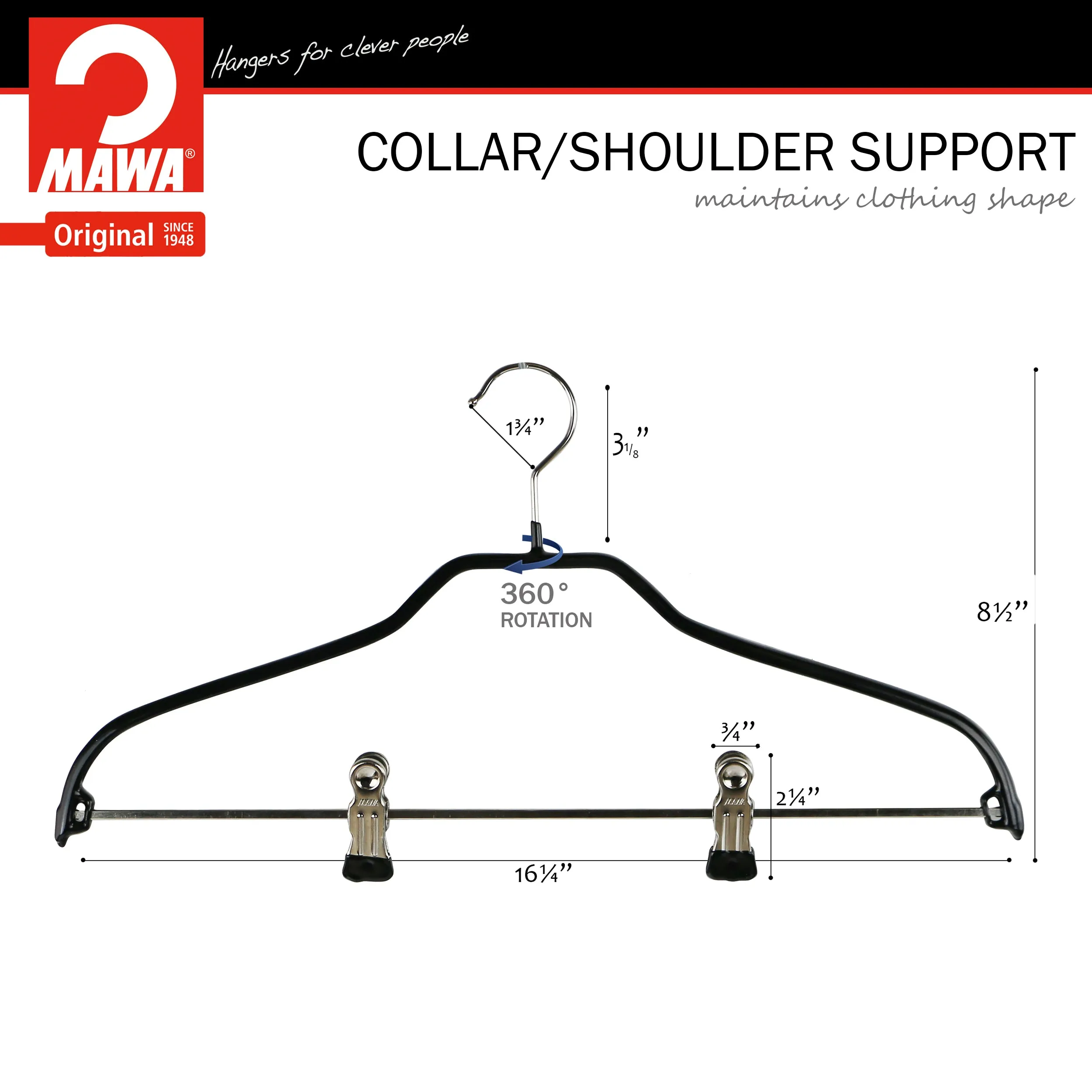 Silhouette, 40-FK, Pant Bar with Two Clips, New Red