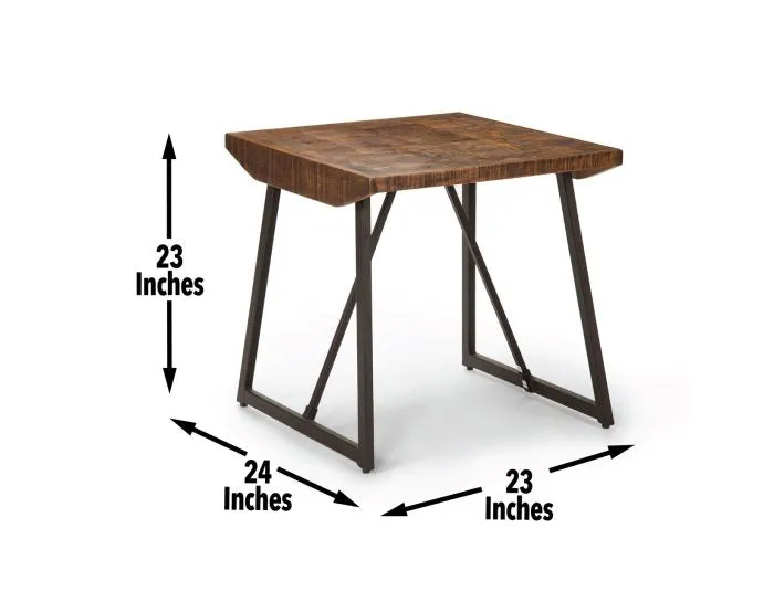 Walden Parquet 3-Piece Occasional Set (Cocktail & 2 End Tables)