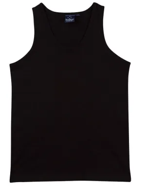 Winning Spirit Men's Trainer's Cotton Singlet Ts18