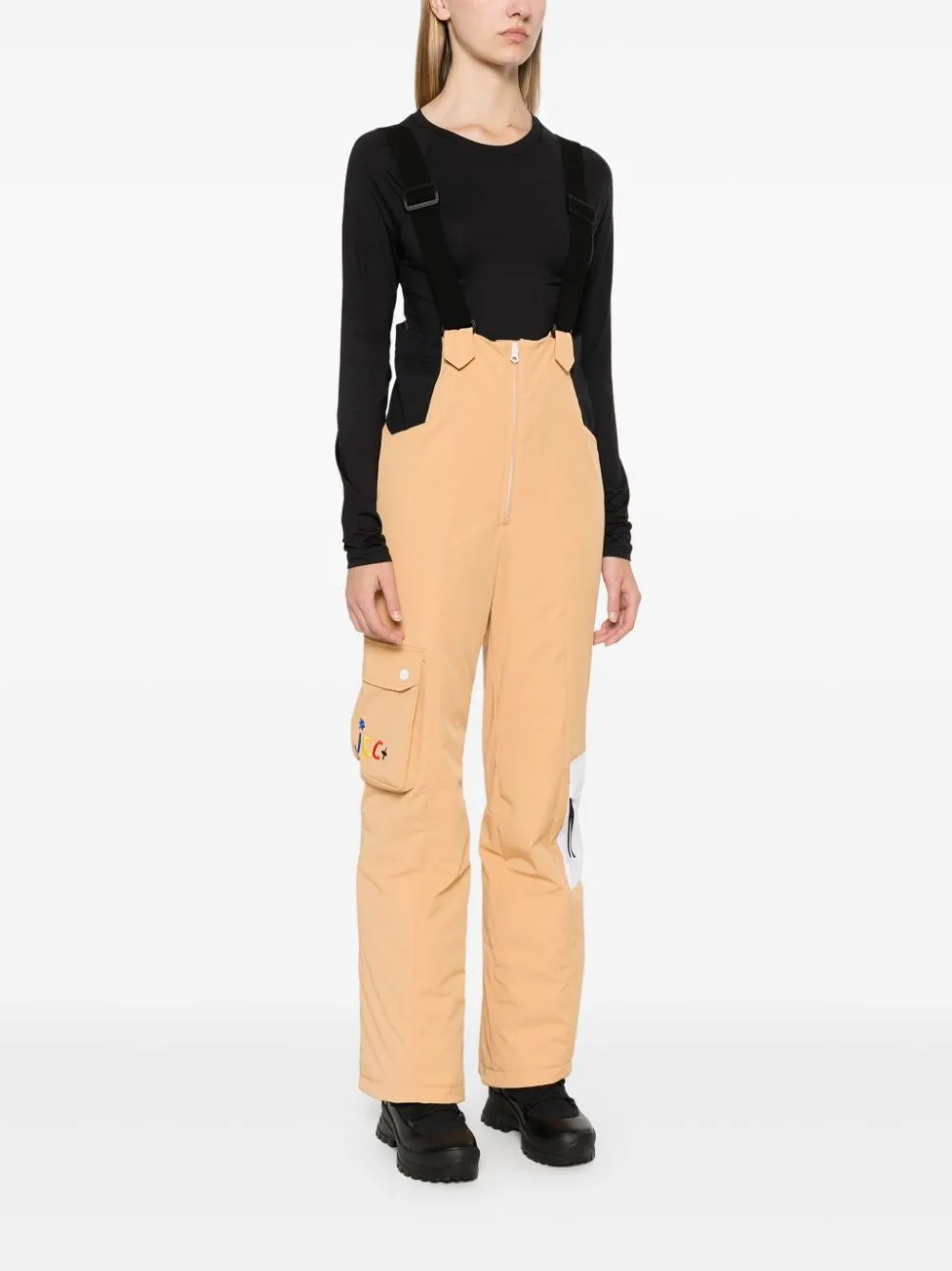 x JCC bib insulated ski trousers